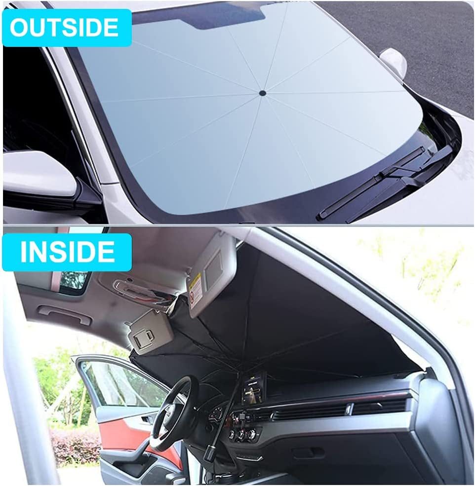 Car Windshield Umbrella Buddy: The Ultimate Pop-Up Sunshade - PulseTV